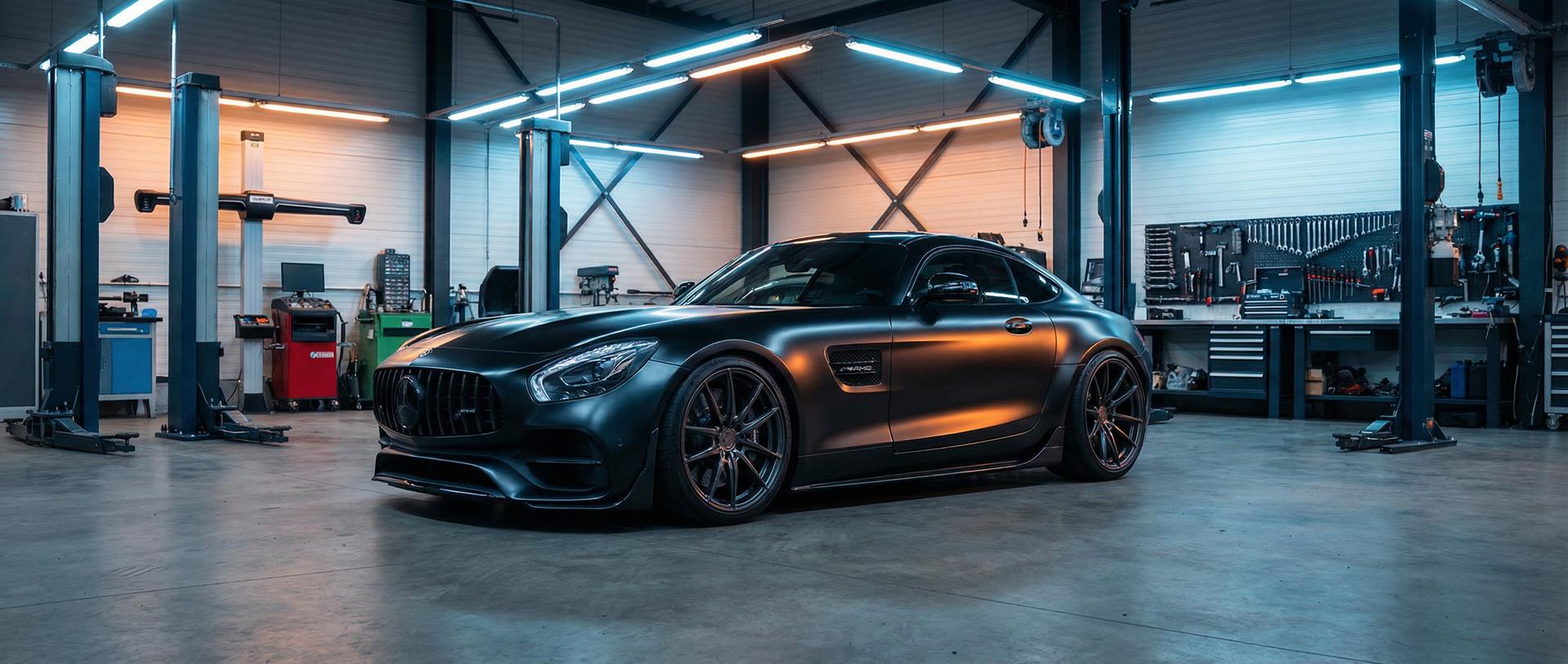 动漫之家视频 AMG GT改装车间视频